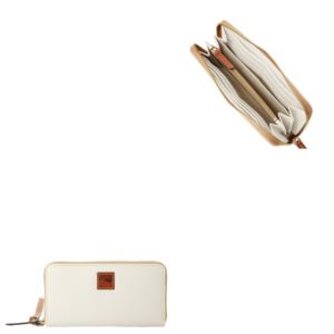 Dooney & Bourke Pebble Grain Large Zip Around Wristlet