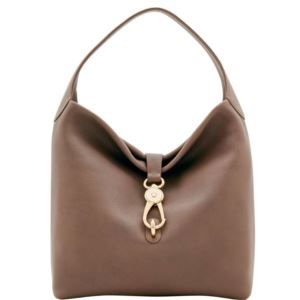 Dooney & Bourke Belvedere Logo Lock Shoulder Bag
