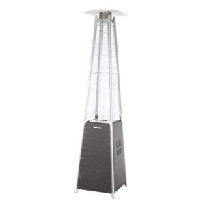 FireSense Coronado Brushed Bronze Pyramid Flame Patio Heater