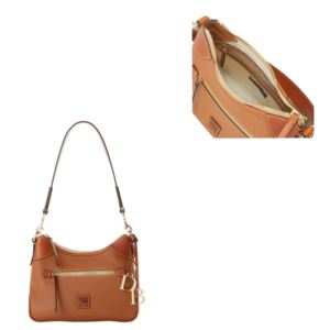 Dooney & Bourke Pebble Grain Small Hobo - Caramel