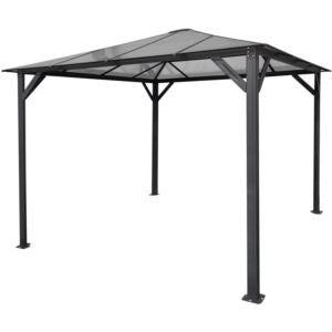 Hanover 10-Ft. x 10-Ft. Aluminum Hardtop Gazebo with Polycarbonate Roof Panels